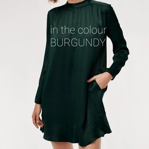 ARITZIA LITTLE MOON Honeysuckle Shift Dress pocket - Picture 1 of 7